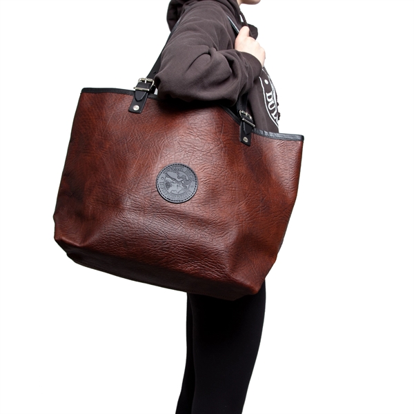 DULUTH PACK™ BISON LEATHER MARKET TOTE - Image 7