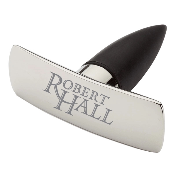 Heavyweight T-Shape Stainless Steel Wine Stopper - Image 1