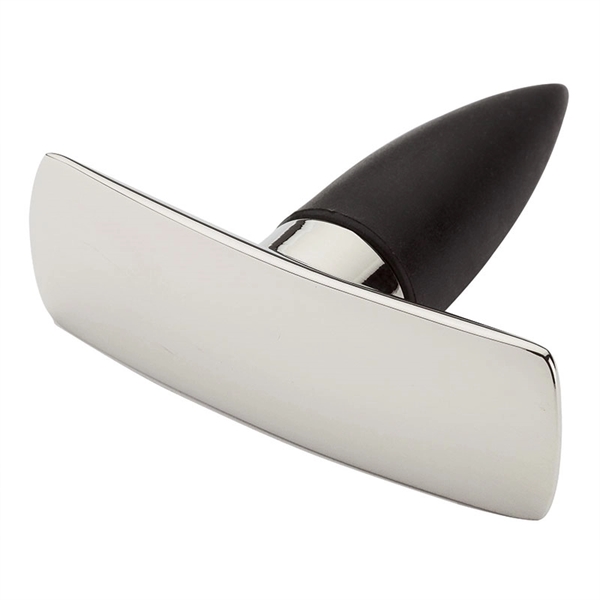 Heavyweight T-Shape Stainless Steel Wine Stopper - Image 3