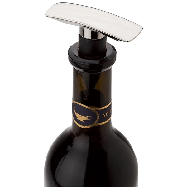 Heavyweight T-Shape Stainless Steel Wine Stopper - Image 5