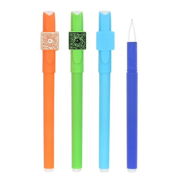 QR Code ABS Colorful Gel Pen - Image 2