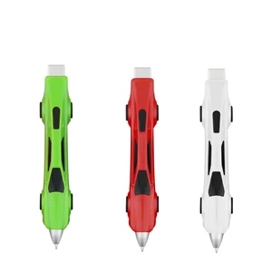 Fashion Colorful Race Car Shaped Ballpoint Pen