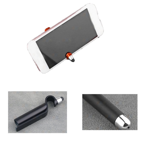 Stylus 3 in 1 Gel Pen with Phone Stand - Image 3