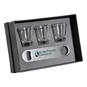 The Nordic Speed Opener and Shot Glass Gift Set