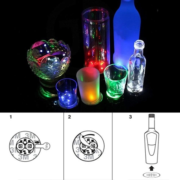 LED Bottle Cup Mat - Image 2