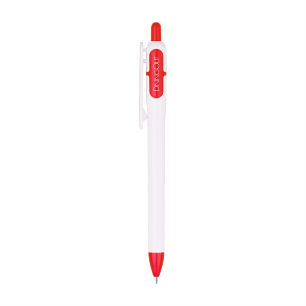 Color Trimmed Ballpoint Pen - Image 2
