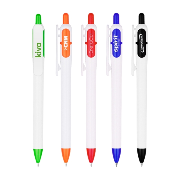 Color Trimmed Ballpoint Pen - Image 1