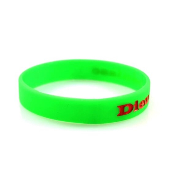 Silicone Wristbands with Debossing