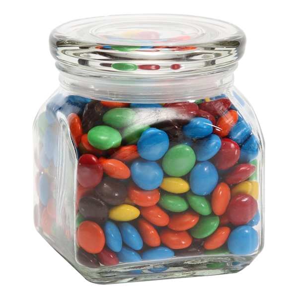 Candy Coated Chocolate Plain in Sm Glass Jar - Image 2