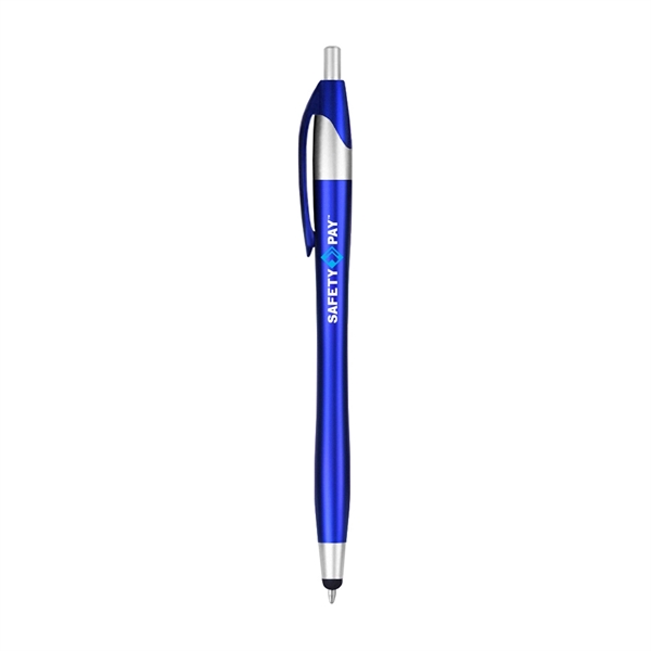 Metallic Color Stylus Ballpoint Pen - Image 5
