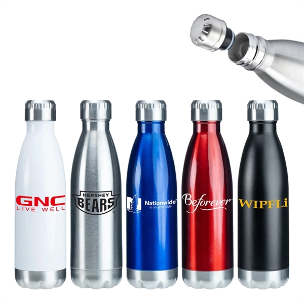 Silver Trim Stainless Steel Tumbler