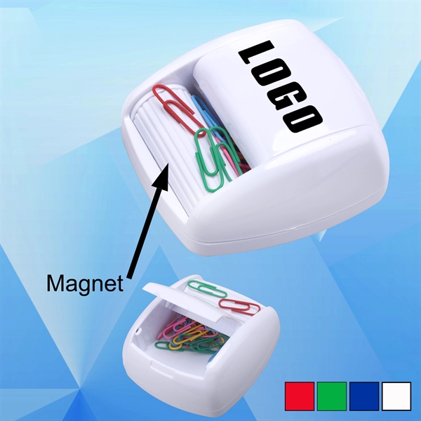 Paperclip Dispenser with Magnet Roller - Image 1