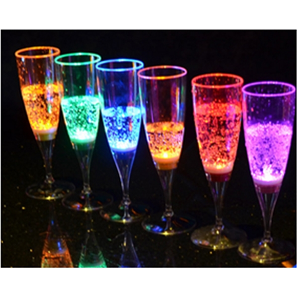 LED Champagne Glass