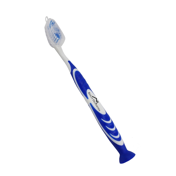 Stand Up Suction Toothbrush With Tongue  Scraper - Image 3