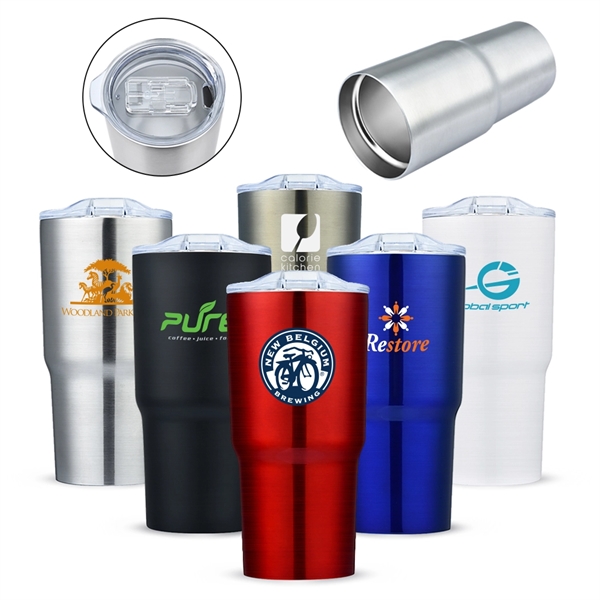 On The Go Stainless Steel Tumbler - Image 1