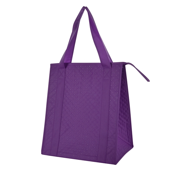 Dimples Non-Woven Cooler Tote Bag - Image 2