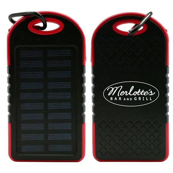 ApolloPower Rechargeable Water -Resistant Solar Power Bank - Image 3