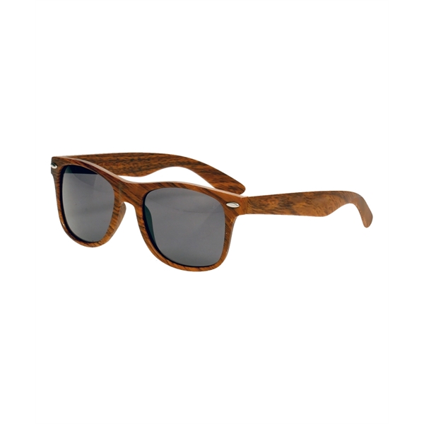 Retro Woodgrain Sunglasses - Image 2