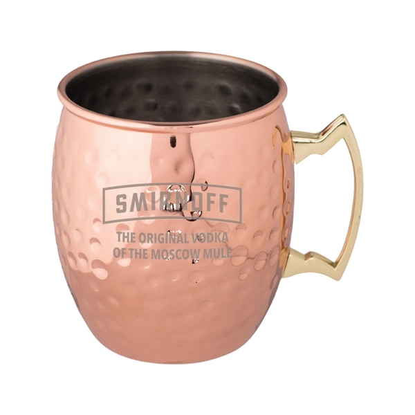 Annapurna Hammered Copper Plated Moscow Mule Mug - Image 1