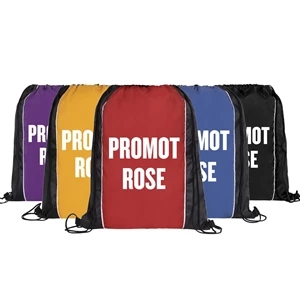 Non-Woven Sports Bag with Front Zipper
