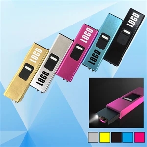 Electronic Lighter with Flashlight