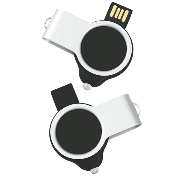 Swivel USB Drive with LED Light and Full Color Printing - Image 10