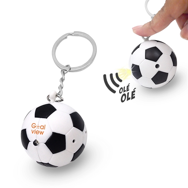 Soccer LED Keychain - Image 1