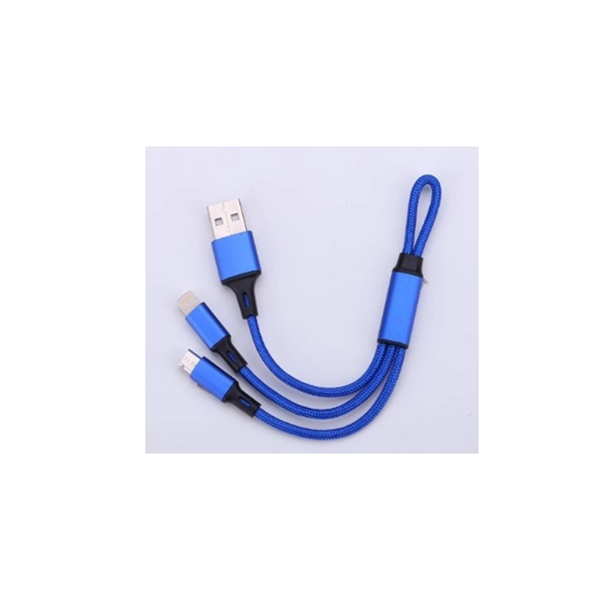 2-in-1 Charging Cable For Cell Phones and Tablets