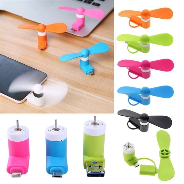 Portable Cell Phone Fan - Image 1