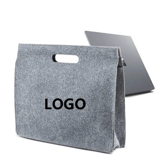 Felt Business Laptop Sleeve Handbag - Image 1