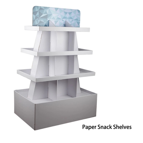 Paper Creative Furniture Trade Show Display Market Rack - Image 3