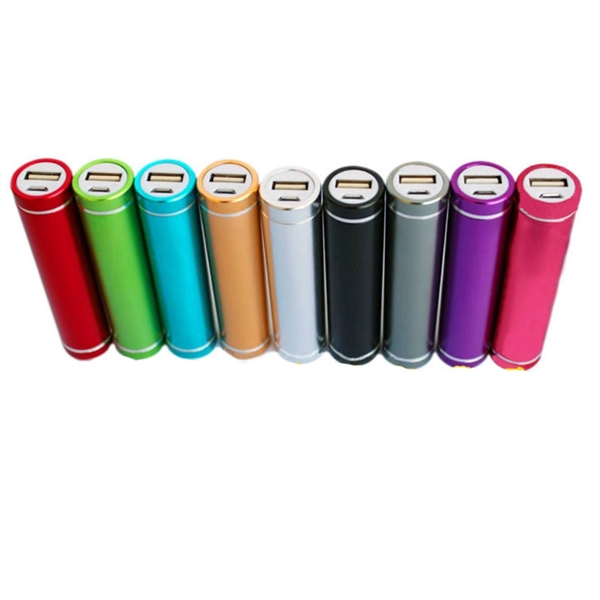 2000mAh Mobile Cylinder Power Bank Chargers     - Image 1
