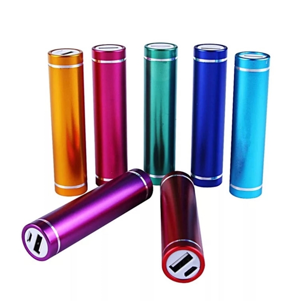 2000mAh Mobile Cylinder Power Bank Chargers     - Image 3