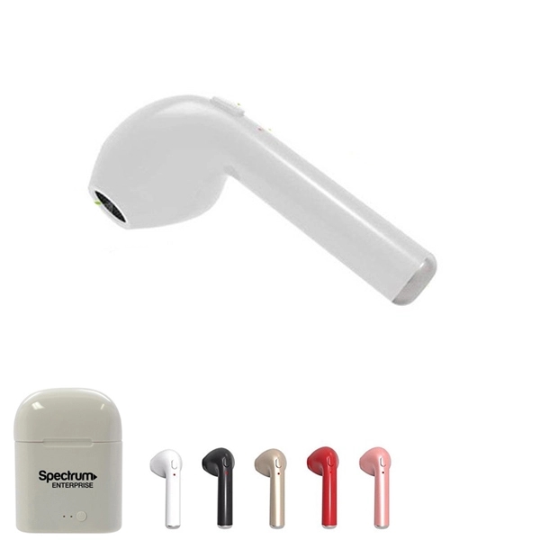 Wireless Bluetooth In-Ear Earbuds w/Charging Box - Image 1