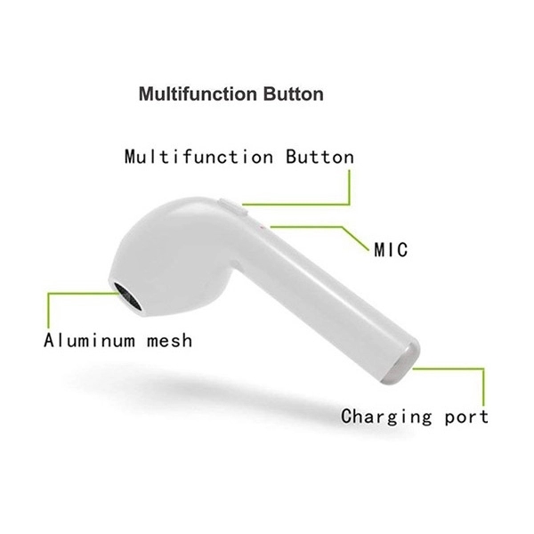 Wireless Bluetooth In-Ear Earbuds w/Charging Box - Image 2