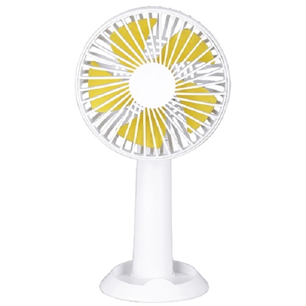 4 1/4" Rechargeable Handheld Fan With Power Bank - Image 5