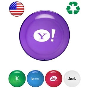 USA Made,  Frosted Colored "9" Flying Disc