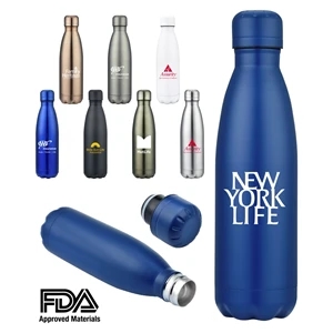 17oz Double Wall Stainless Steel Vacuum Insulated Bottle