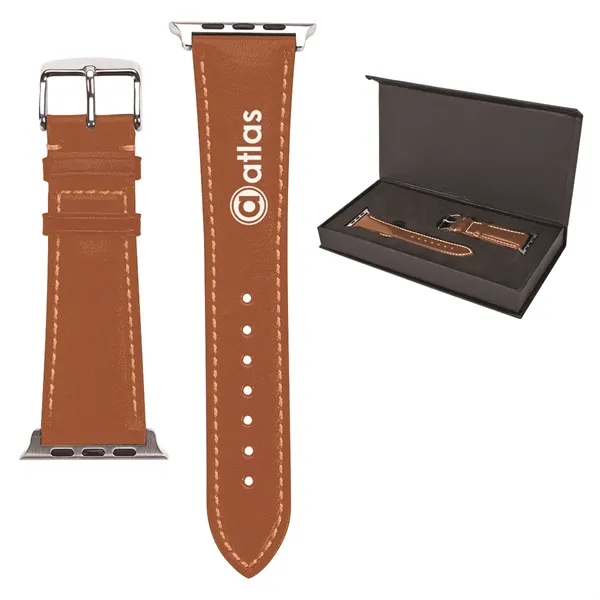 Prime Time Leather Watch Band - Image 3