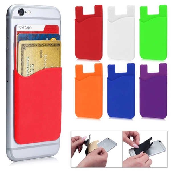 Silicone Phone Wallet - Image 1