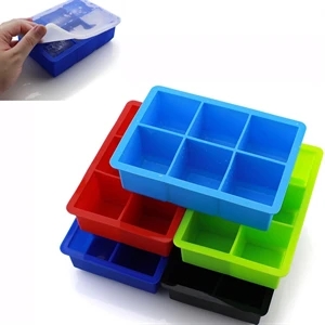 Silicone Six Ice Cube Tray