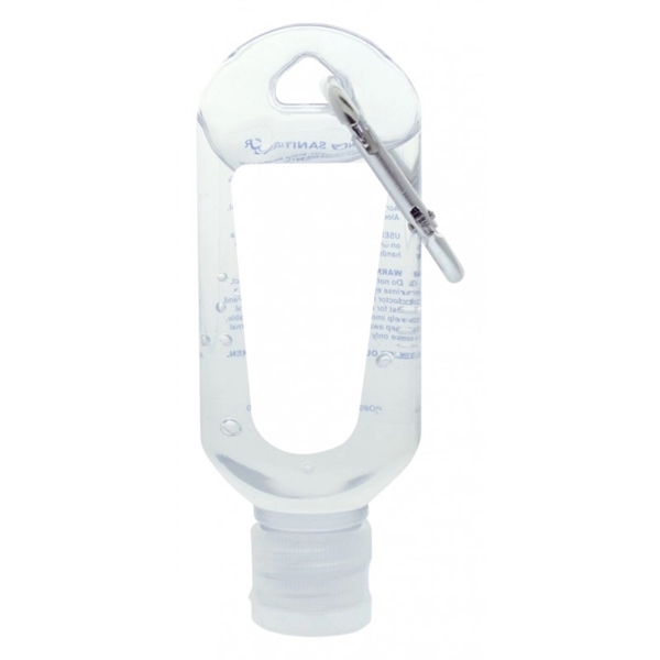 2 oz. Hand Sanitizer Gel with Carabiner - Image 4