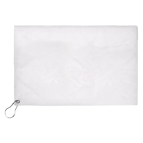 17x11 Sublimated Golf Towel - 200GSM - Image 5