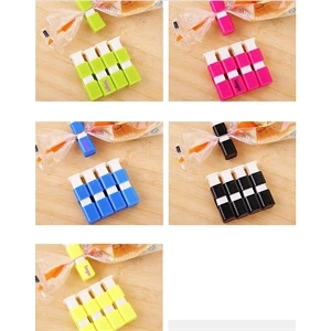 Colorful Sealing Clamp with Spring