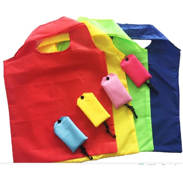 Foldable T Shirt Shopping Tote Bag - Image 1