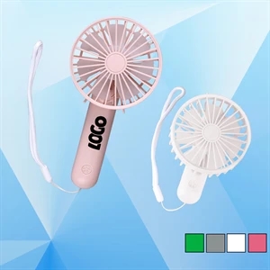 Rechargeable Pocket Fan with Lanyard