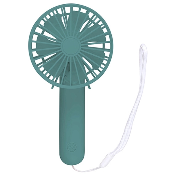 Rechargeable Pocket Fan with Lanyard - Image 2
