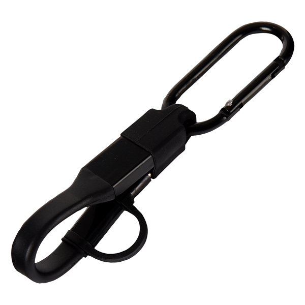 3-In-1 Charging Cable Carabiner - Image 2