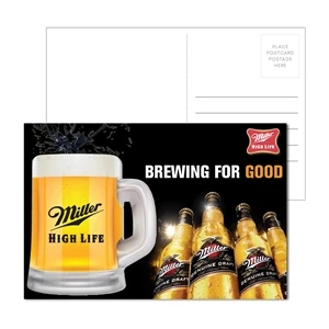 Post Card with Full Color Beer Mug Coaster