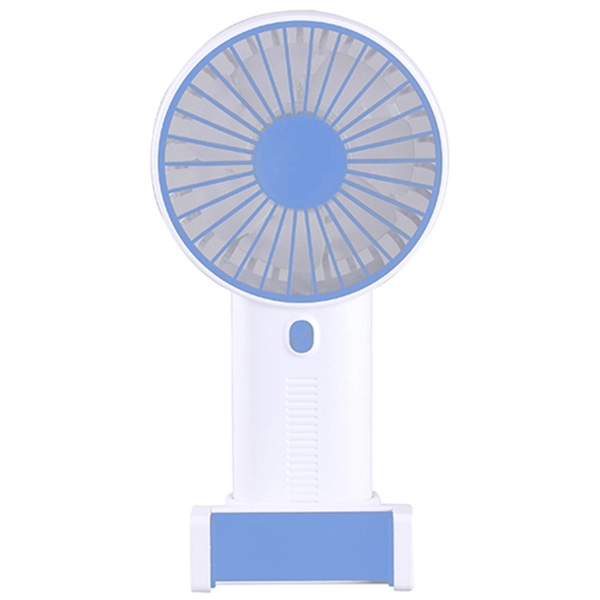 Electric Handhold Fan with Phone Holder - Image 2